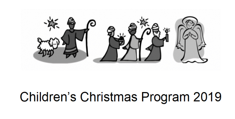 2019 Children’s Christmas Program